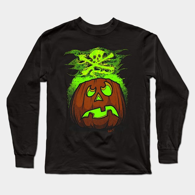 FrightFall2021: Poison Long Sleeve T-Shirt by Chad Savage